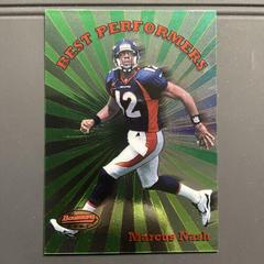 Marcus Nash Football Cards 1998 Bowman's Best Performers Prices