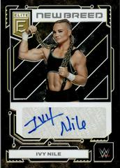 Ivy Nile Wrestling Cards 2023 Donruss Elite WWE New Breed Autograph Prices