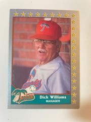 Dick Williams #166 Baseball Cards 1990 Pacific Senior League Prices