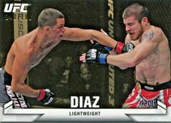 Nate Diaz [Gold] #14 Ufc Cards 2013 Topps UFC Knockout Prices
