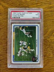 Chicago Bears [Three on One] Football Cards 1982 Fleer Team Action Prices