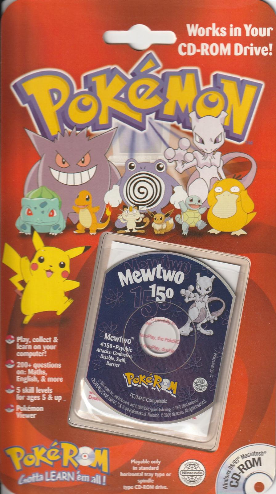 PokeRom Premier Series: 150 Mewtwo PC Games