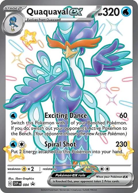 Quaquaval ex #84 Pokemon Promo