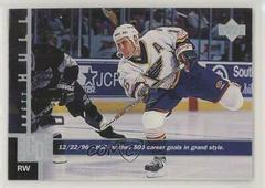 Brett Hull #141 Hockey Cards 1997 Upper Deck Prices