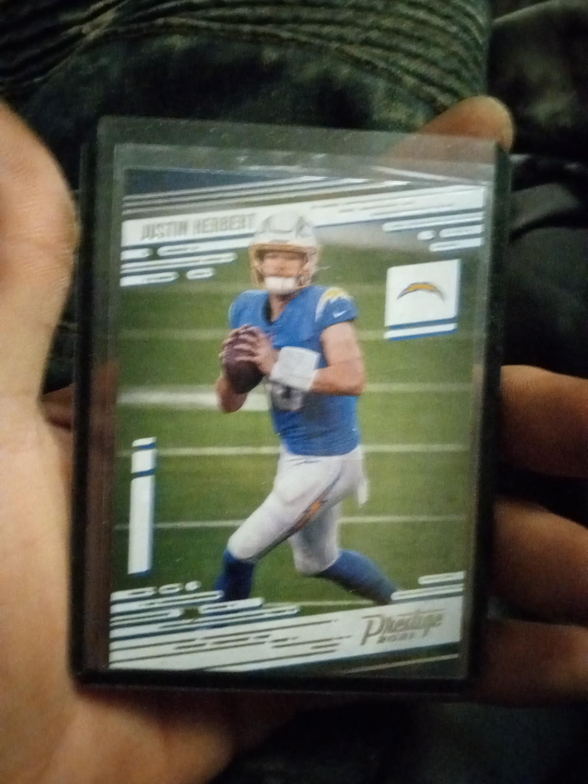 Justin Herbert Ungraded 2021 Panini Prestige