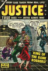 Justice #43 (1954) Comic Books Justice Prices