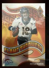 Peyton Manning #FT-29 Football Cards 2021 Panini Phoenix Flame Throwers Prices