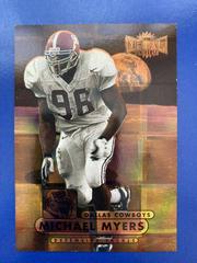 Michael Myers [Precious Metal Gems] Football Cards 1998 Metal Universe Prices