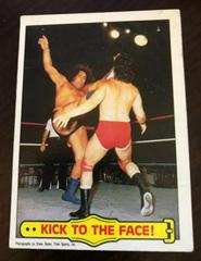 Kick To The Face #45 Wrestling Cards 1985 Topps WWF Prices