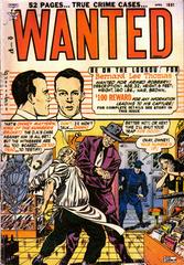 Wanted Comics #36 (1951) Comic Books Wanted Comics Prices