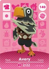 Avery #140 [Animal Crossing Series 2] Amiibo Cards Prices
