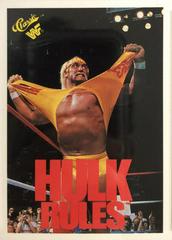 Hulk Hogan #129 Wrestling Cards 1990 Classic WWF Prices