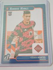 César Montes #13 Soccer Cards 2021 Panini Donruss Road to Qatar Rookie Kings Prices