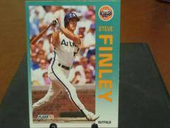 Steve Finley #433 Baseball Cards 1992 Fleer Prices