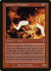 Longhorn Firebeast [Foil] Magic Torment Prices