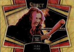 Alba Fyre [Gold Wave] #18 Wrestling Cards 2023 Panini Select WWE Snapshots Prices