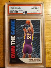 Kobe Bryant #OTG16 Basketball Cards 2008 Topps Own the Game Prices