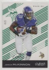 Jerick McKinnon [Green] #60 Football Cards 2015 Panini Clear Vision Prices