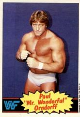 Paul Orndorff #5 Wrestling Cards 1985 O Pee Chee WWF Prices