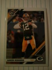Aaron Rodgers [Green] #37 Football Cards 2019 Donruss Optic Prices
