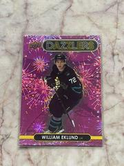 William Eklund [Pink] Hockey Cards 2021 Upper Deck Dazzlers Prices