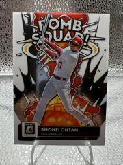 Shohei Ohtani Baseball Cards 2022 Panini Donruss Optic Bomb Squad Prices