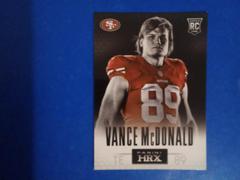 Vance McDonald #24 Football Cards 2013 Panini Prizm Hrx Prices