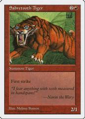 Sabretooth Tiger Magic 5th Edition Prices