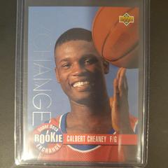 Calbert Cheaney #RE6 Basketball Cards 1993 Upper Deck Rookie Exchange Prices