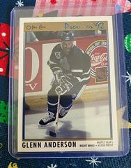 Glenn Anderson #10 Hockey Cards 1992 O-Pee-Chee Premier Prices