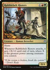 Rubblebelt Rioters [Foil] Magic War of the Spark Prices