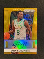 Jeff Green [Gold Prizm] Basketball Cards 2013 Panini Prizm Autograph Prices