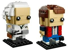 LEGO Set | Marty McFly & Doc Brown LEGO BrickHeadz