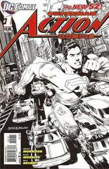 Action Comics [Morales Sketch] #1 (2011) Comic Books Action Comics Prices