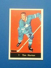 Tim Horton #1 Hockey Cards 1960 Parkhurst Prices