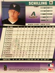 Rear | Curt Schilling Baseball Cards 2002 Donruss Fan Club