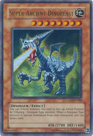 Super-Ancient Dinobeast LODT-EN088 YuGiOh Light of Destruction