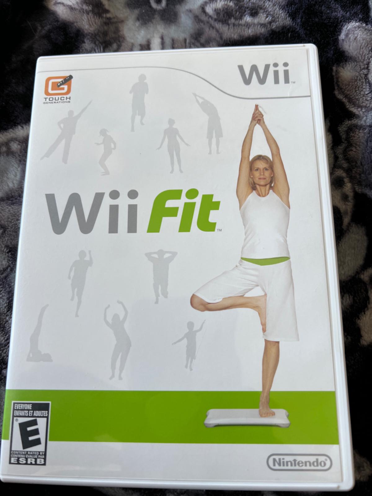 Wii Fit (game Only) Item, Box, and Manual Wii