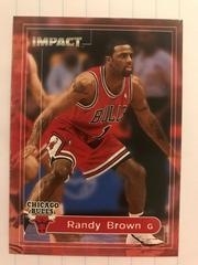 Randy Brown Basketball Cards 1999 SkyBox Impact Prices