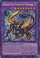 Brave-Eyes Pendulum Dragon [1st Edition] YuGiOh Raging Tempest Prices