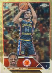 Bronny James [Superfractor] #20 Basketball Cards 2023 Topps Chrome McDonald's All American Prices