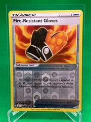 Fire Resistant Gloves [Reverse Holo] #138 Pokemon Chilling Reign Prices