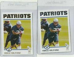 Vince Wilfork [Gold] #327 Football Cards 2004 Topps Prices