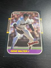 Gene Walter Baseball Cards 1987 Donruss Prices