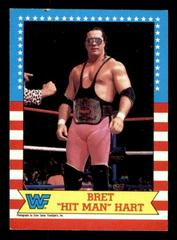 Bret 'Hit Man' Hart Wrestling Cards 1987 O Pee Chee WWF Prices