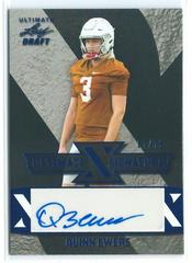 Quinn Ewers #UXS_QE! Football Cards 2022 Leaf Ultimate Draft X Autographs Prices