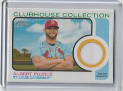 Albert Pujols Baseball Cards 2016 Topps Heritage Clubhouse Collection Relics Prices