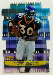 Terrell Davis [Illuminator] Football Cards 1999 Stadium Club 3x3 Prices