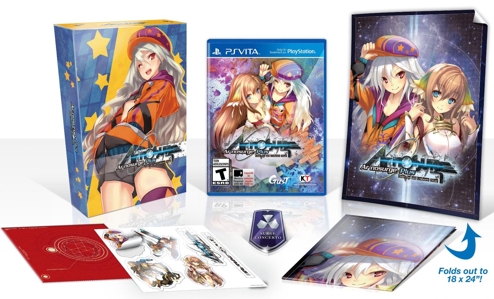 Ar Nosurge Plus: Ode to an Unborn Star [Limited Edition] Playstation Vita