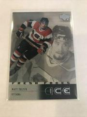 Matt Zultek Hockey Cards 2000 Upper Deck Ice Prices